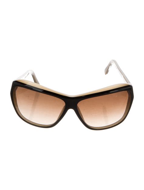 chanel gold rimmed sunglasses|chanel sunglasses gradient lens.